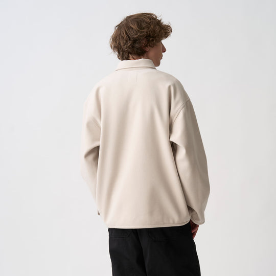 Men's Fleece Like Coverall Blouson