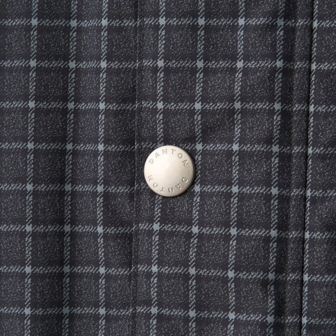 Men's Nylon Tussah Work Jacket Plaid
