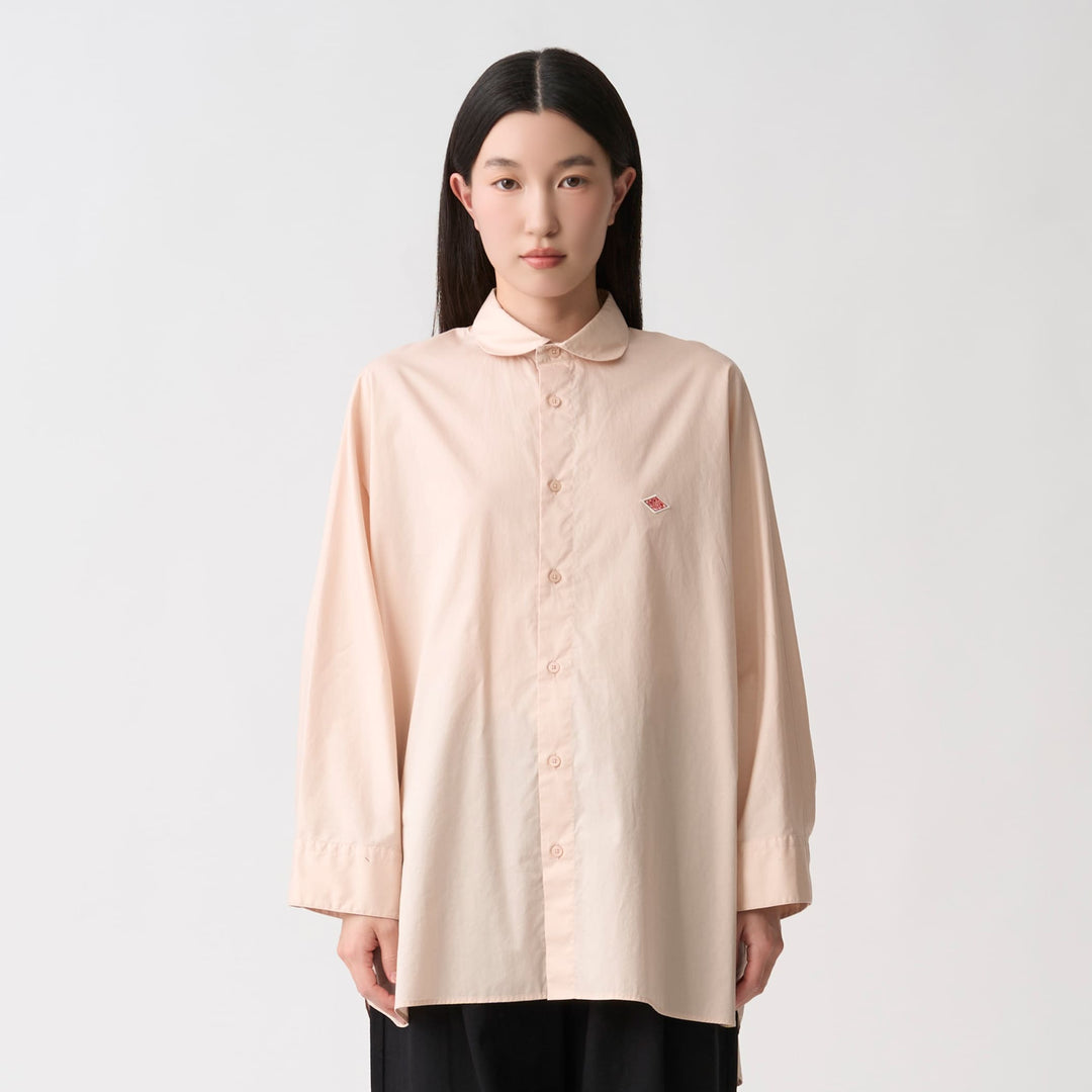 Women's High Count Twill Dolman Sleeve Tunic Shirt