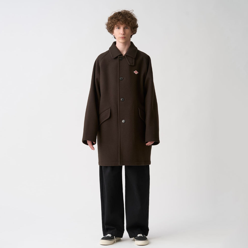 Men's Wool Melton Half Coat