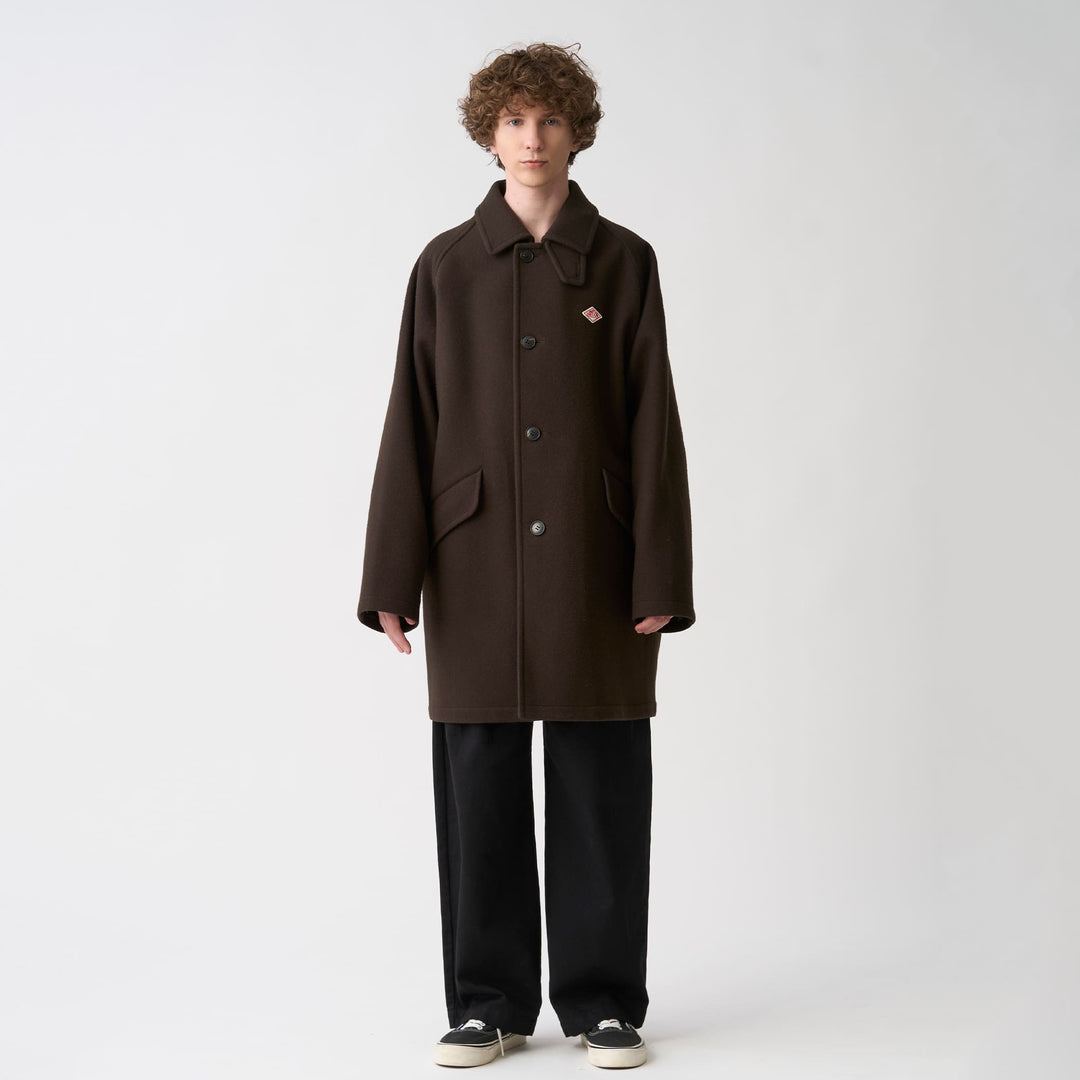 Men's Wool Melton Half Coat