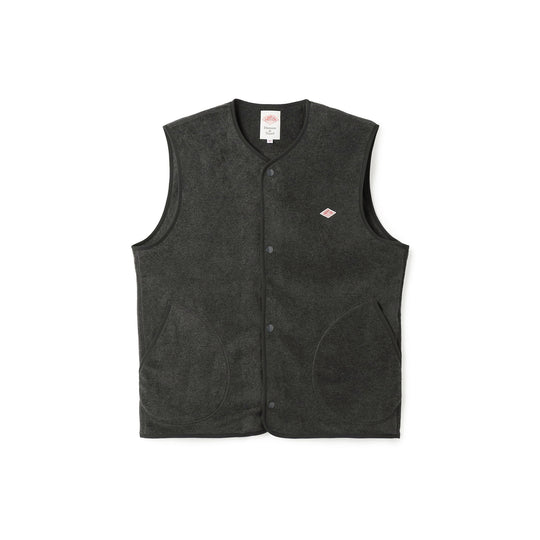 Men's Fleece Collarless Vest
