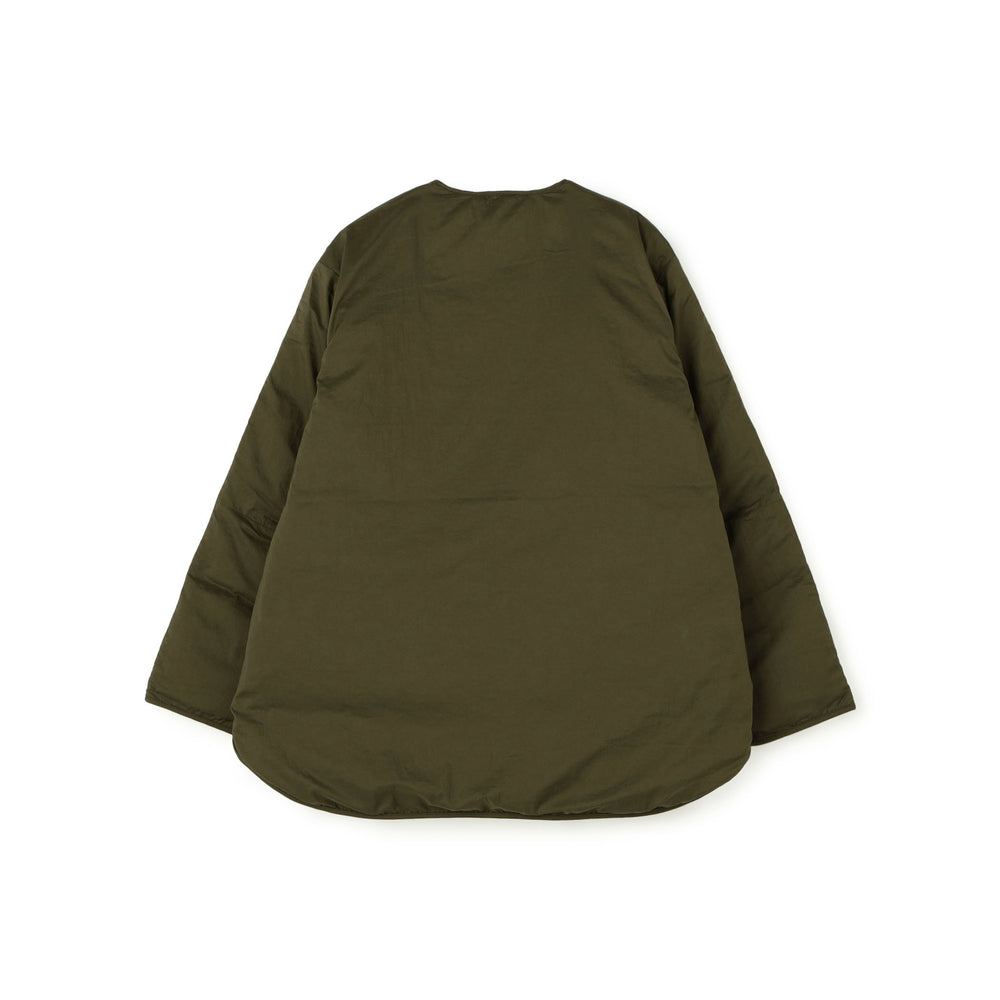 Women's Japan-Made Collarless Down Jacket
