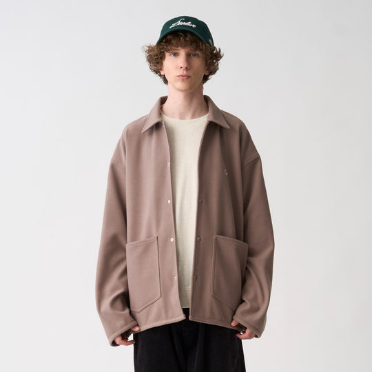 Men's Fleece Like Coverall Blouson