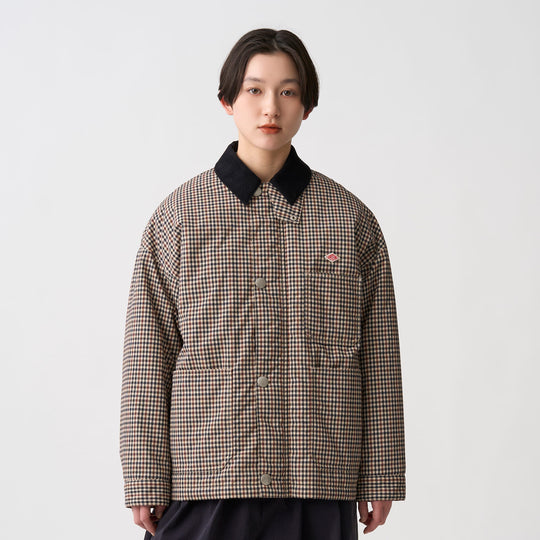 Women's Nylon Tussah Work Jacket Plaid