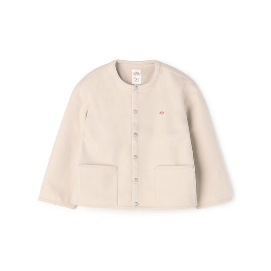 Women's Fleece Like Collarless Jacket