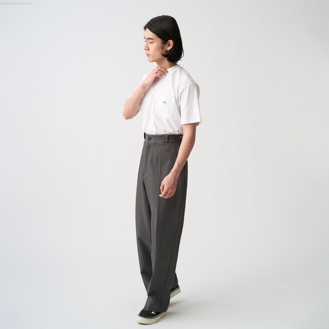 Men's Polyester Twill Straight Pants