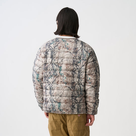 Men's Crewneck Inner Down Jacket - Tree Camo Print