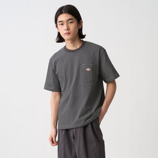Men's Short Sleeve Pocket T-Shirt Stripe