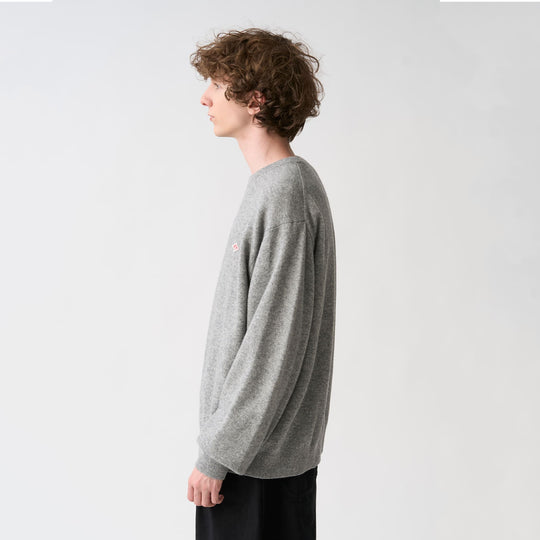 Men's Lambswool Crew Neck Knit Pullover
