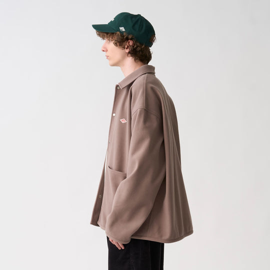 Men's Fleece Like Coverall Blouson