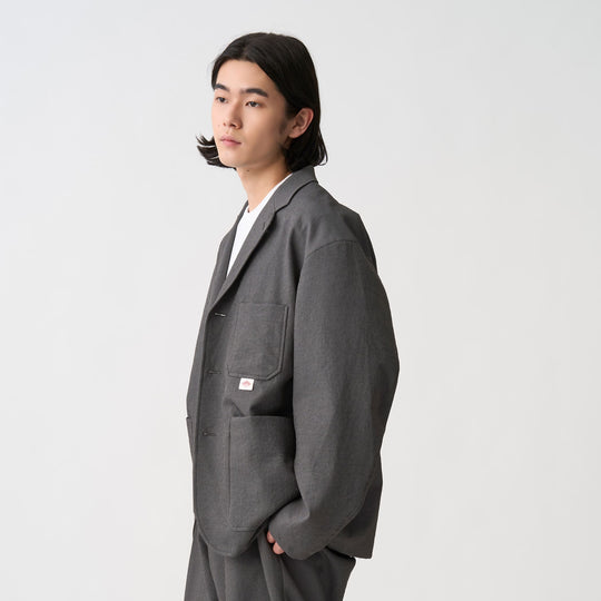 Men's Polyester Twill Tailored Jacket