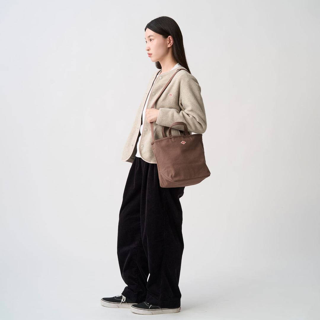 ORSAY MOYEN - Cotton Canvas 2-Way Bag