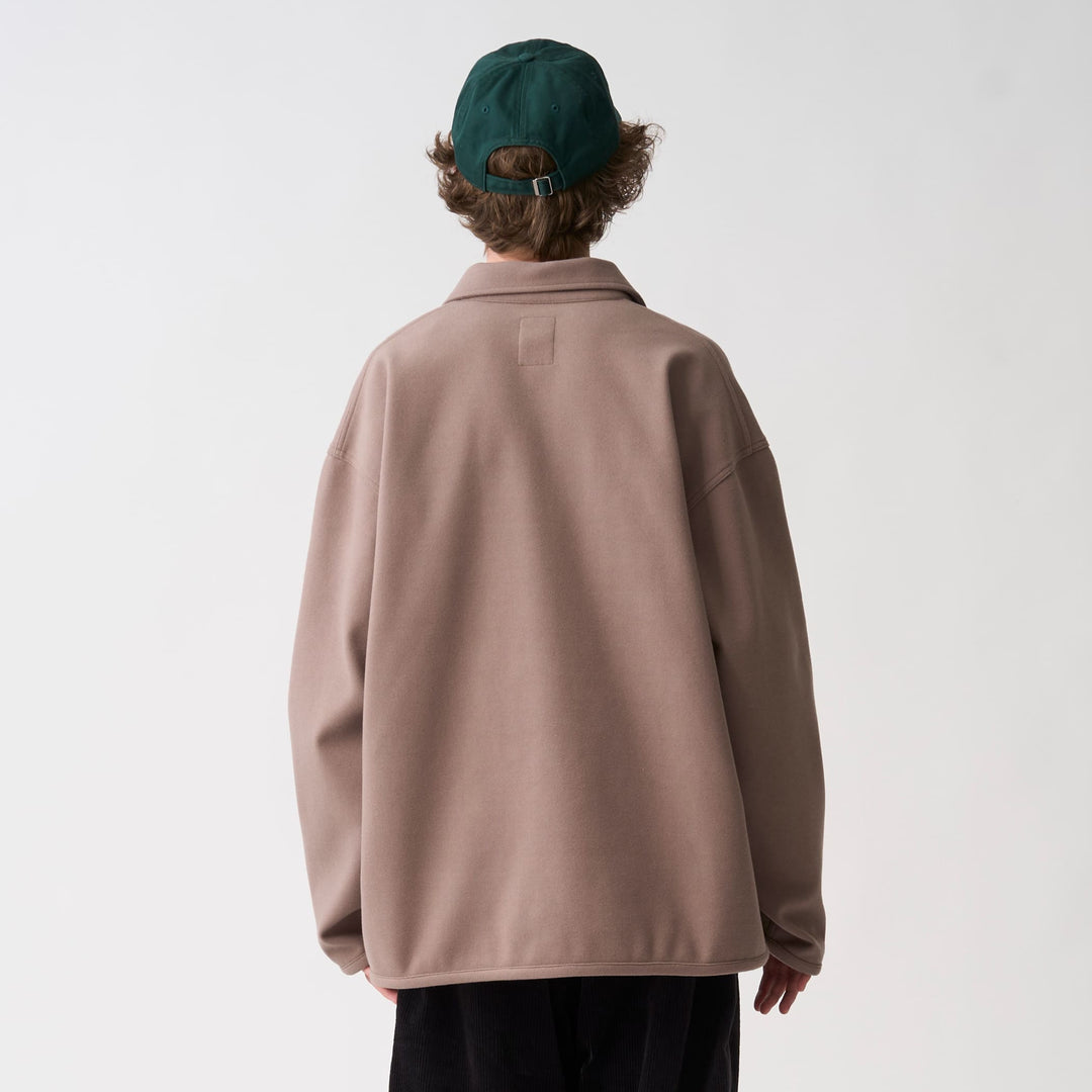 Men's Fleece Like Coverall Blouson