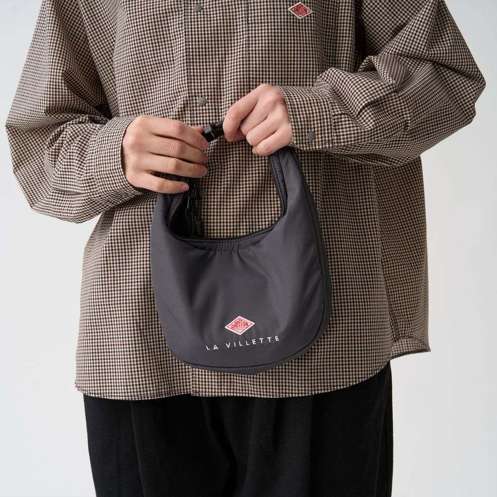 LA VILLETTE - Polyester Taffeta Hand & Shoulder Bag