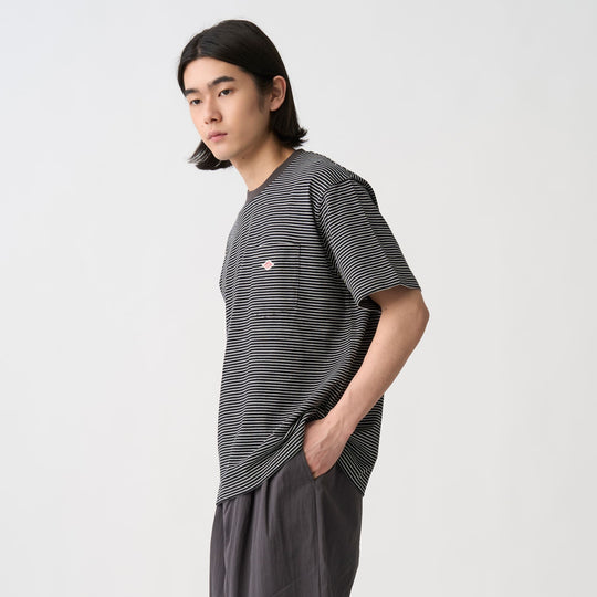 Men's Short Sleeve Pocket T-Shirt Stripe