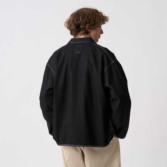 Men's Denim Coverall Blouson