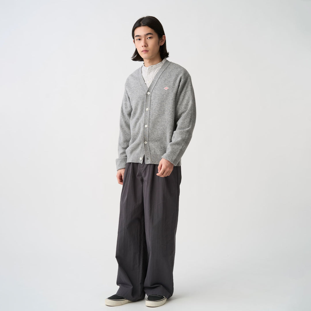 Men's Lambswool V-Neck Knit Cardigan