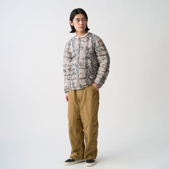 Men's Crewneck Inner Down Jacket - Tree Camo Print