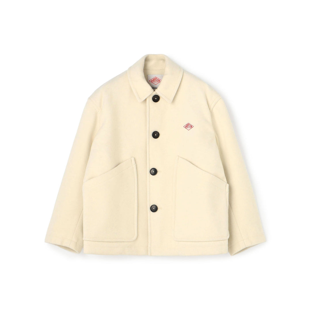 Women's Wool Melton Coverall Jacket