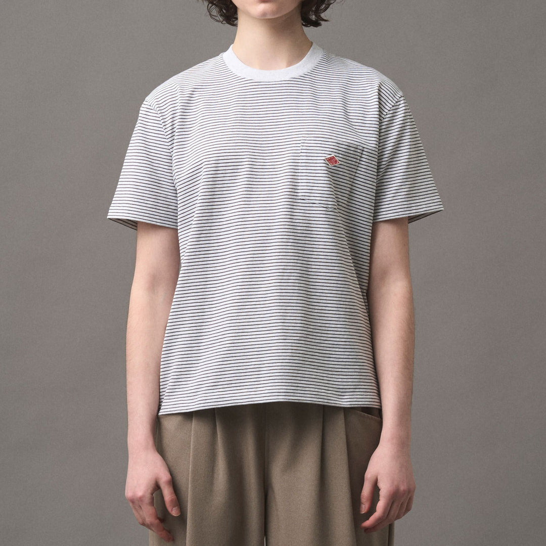 Women’s Short Sleeve Pocket T-Shirt Stripe