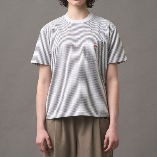 Women’s Short Sleeve Pocket T-Shirt Stripe
