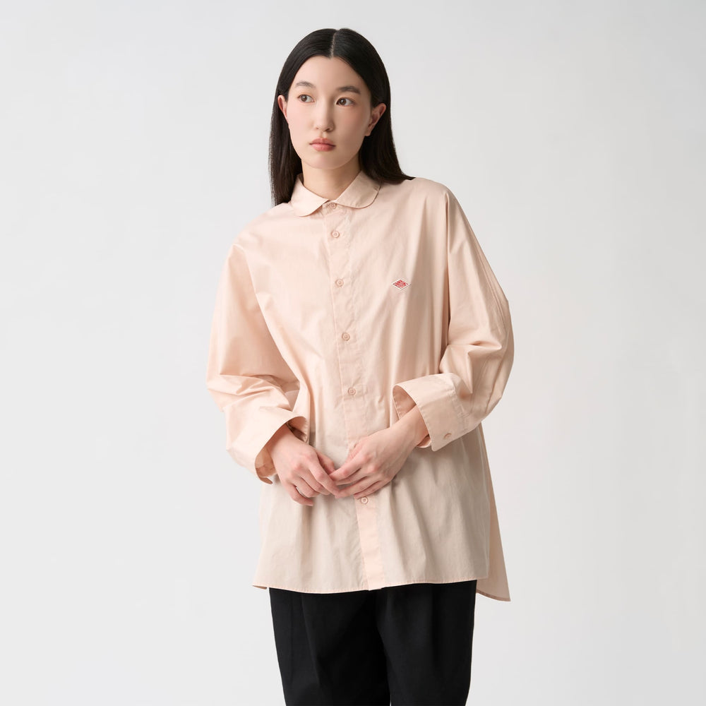 Women's High Count Twill Dolman Sleeve Tunic Shirt