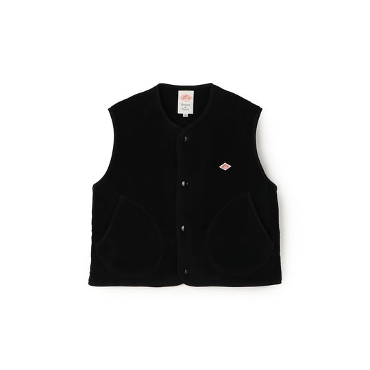 Women's Fleece Collarless Vest