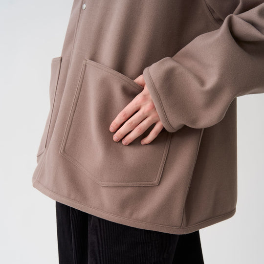 Men's Fleece Like Coverall Blouson