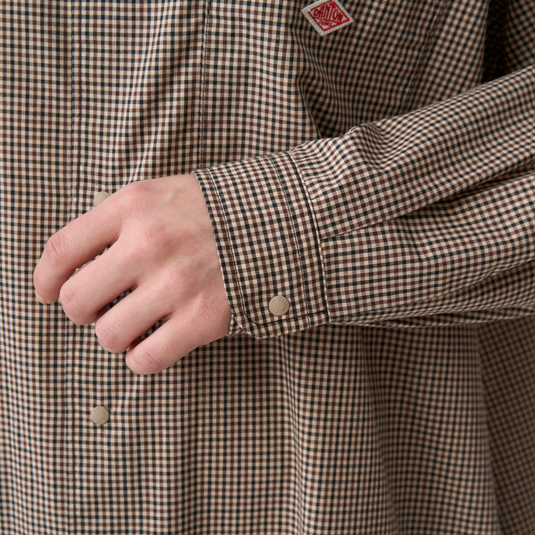 Women's Cotton Twill Classic Collar Dress