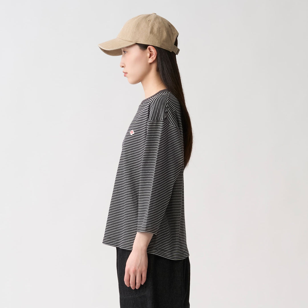 Women's 3/4 Sleeve T-Shirt Stripe