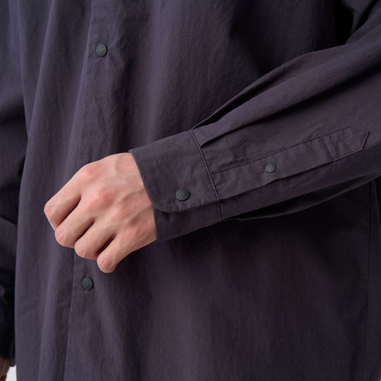 Men's Cotton Typewriter Wrinkled Shirt