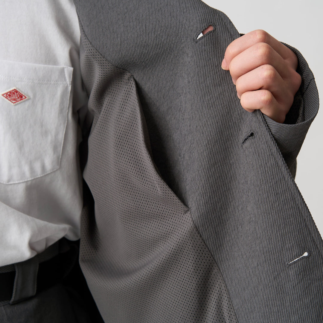 Men's Polyester Twill Tailored Jacket