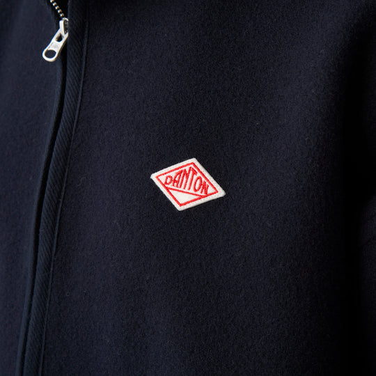 Women's Wool Melton Hooded Jacket