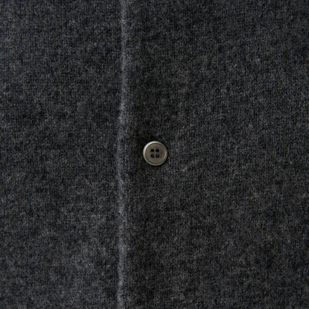 Women's Lambswool Crew Neck Knit Cardigan