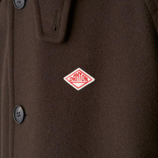 Men's Wool Melton Half Coat
