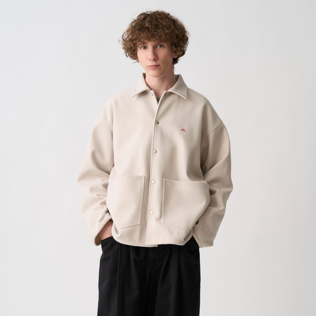 Men's Fleece Like Coverall Blouson
