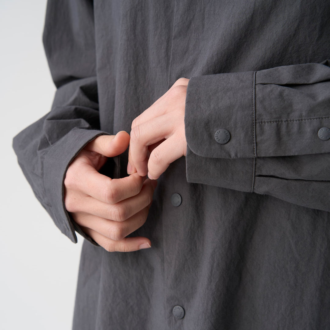 Women's Cotton Typewriter Wrinkled Shirt