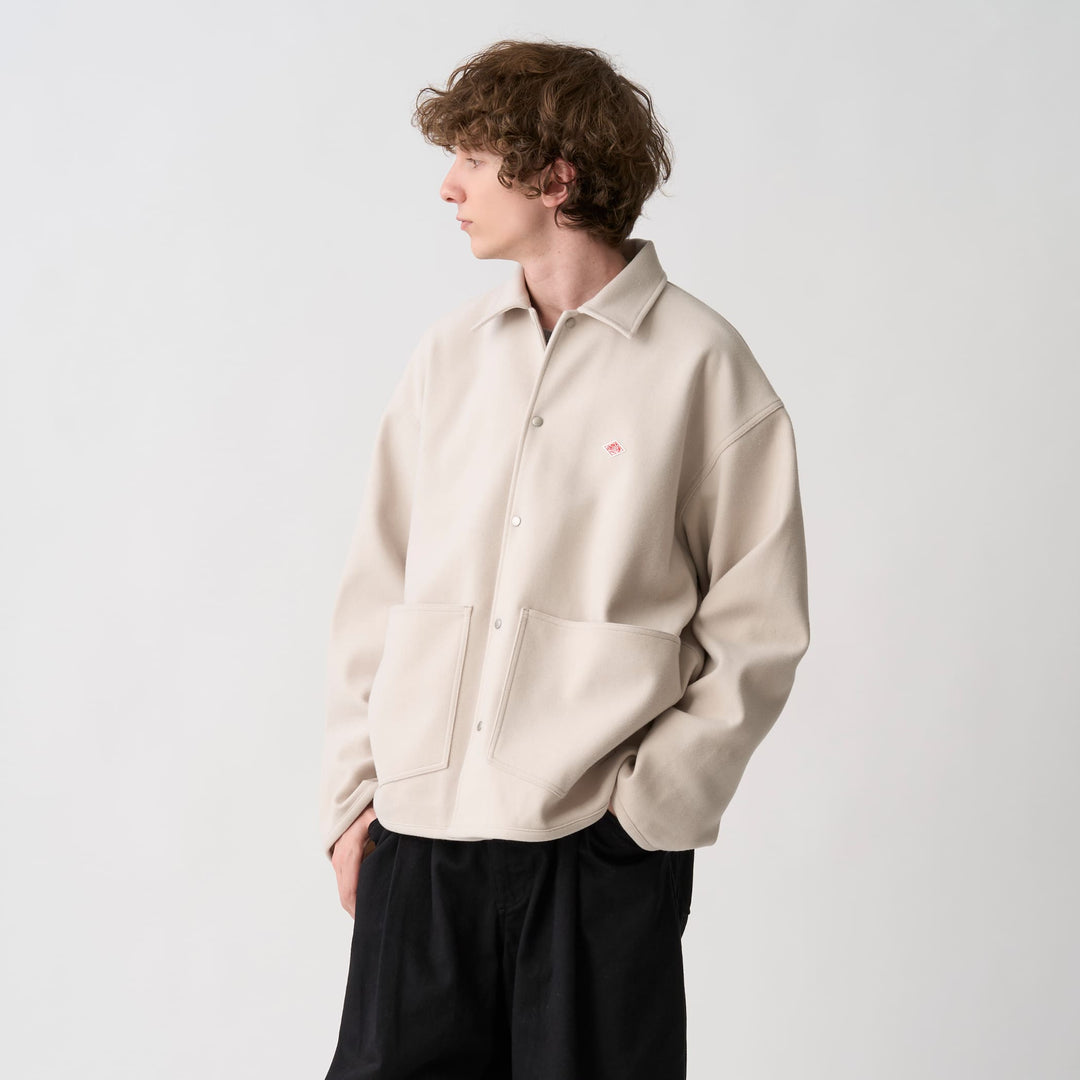 Men's Fleece Like Coverall Blouson