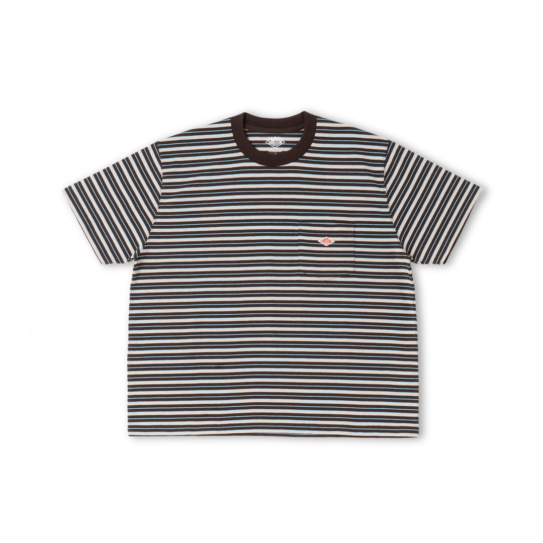 Women’s Short Sleeve Pocket T-Shirt Stripe