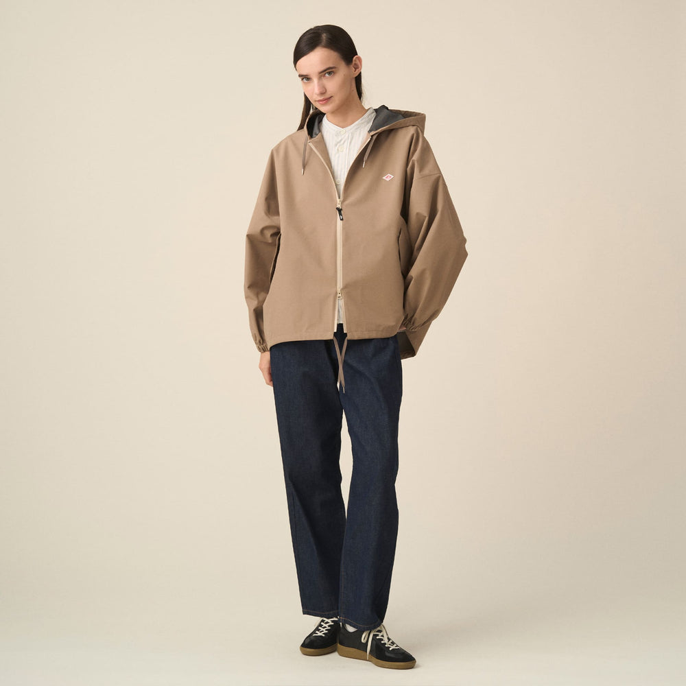 Women's 3-Layer Cloth Hooded Jacket