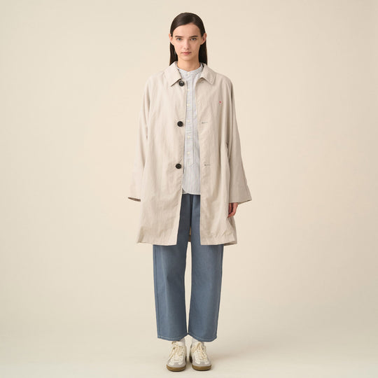 Women's Nylon Tusser Dolman Sleeve Coat