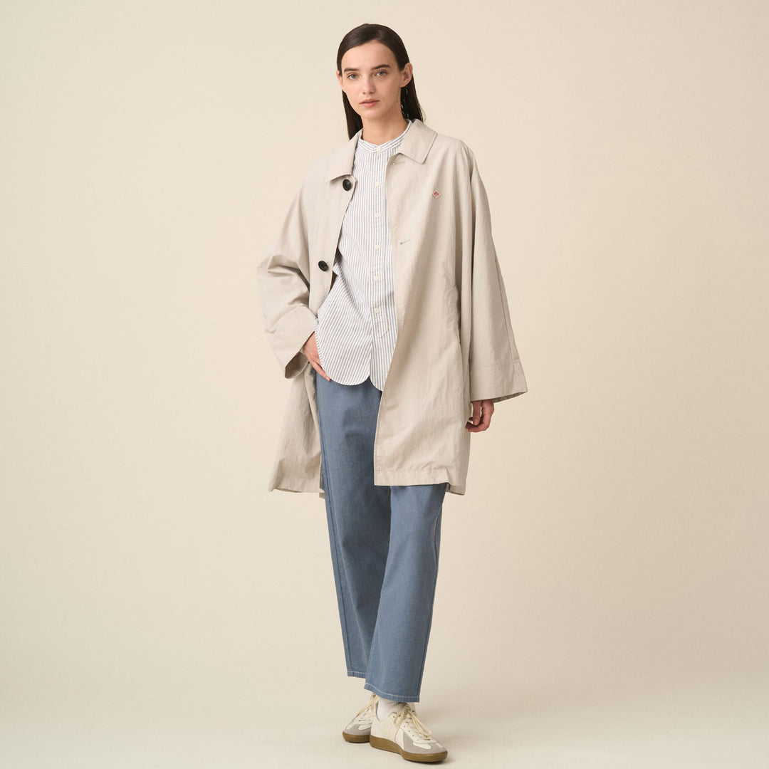 Women's Nylon Tusser Dolman Sleeve Coat