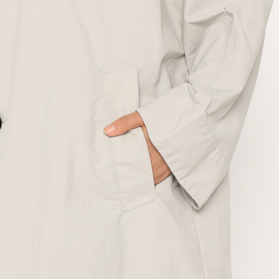 Women's Nylon Tusser Dolman Sleeve Coat