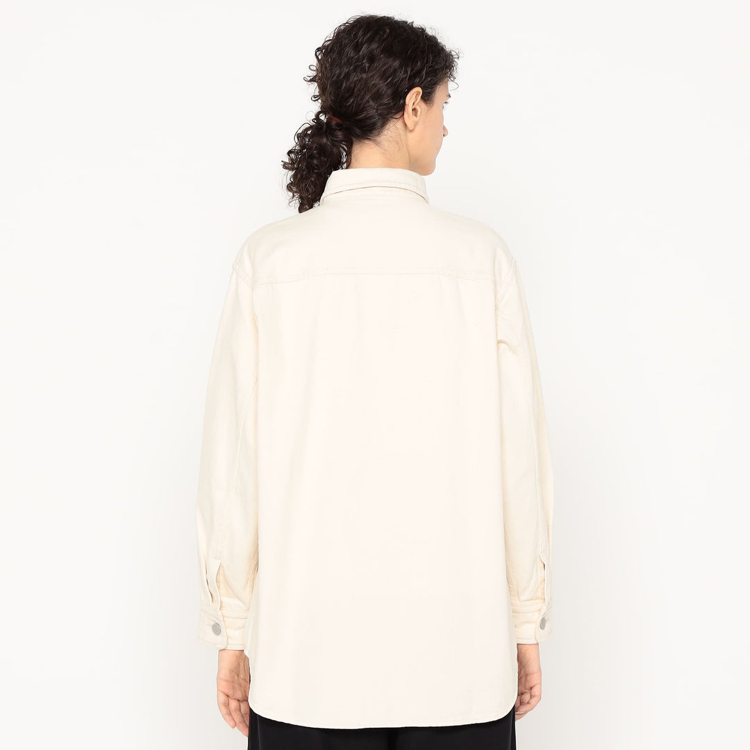 Women's Cotton Drill Shirt Jacket