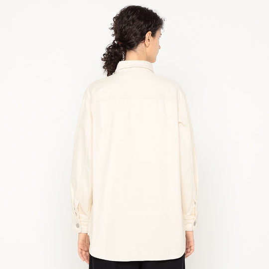Women's Cotton Drill Shirt Jacket