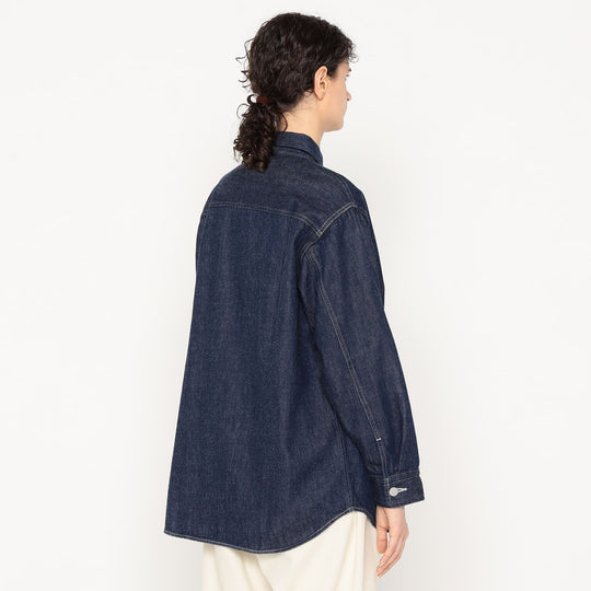 Women's Denim Shirt Jacket