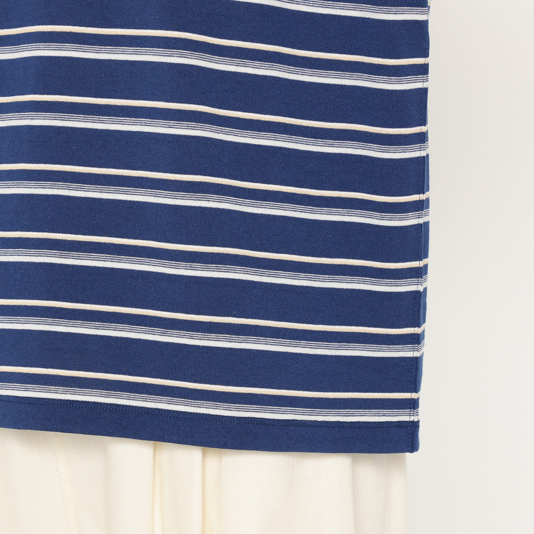 Women's Short Sleeve Pocket T-shirt Stripe