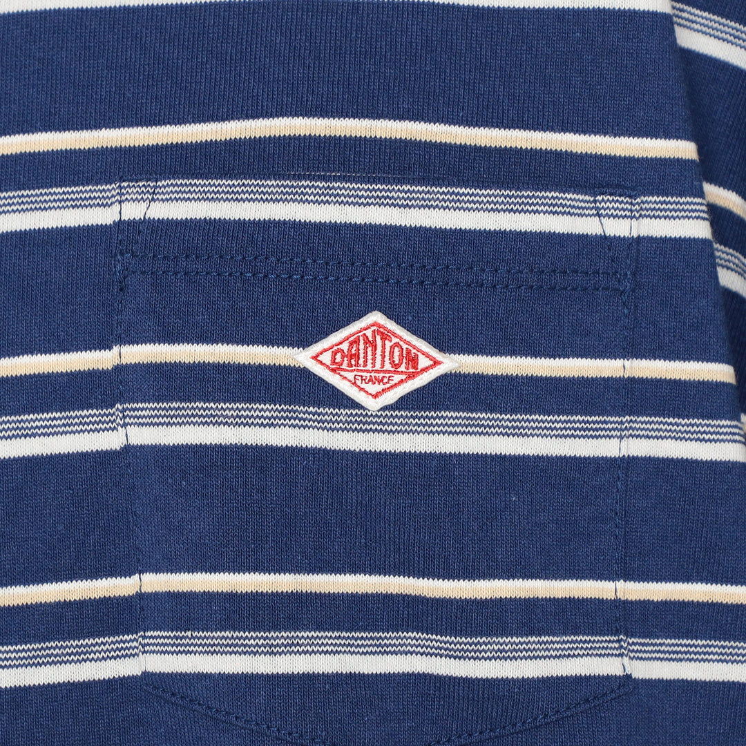 Women's Short Sleeve Pocket T-shirt Stripe