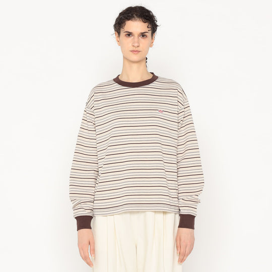 Women's Long Sleeve T-shirt Stripe